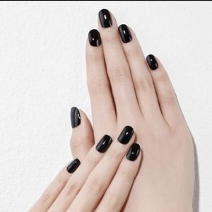 Dashing Diva black gel nails, 2 packs